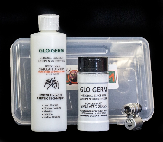 Glo Germ Microscope Kit With Gel Glo Germ